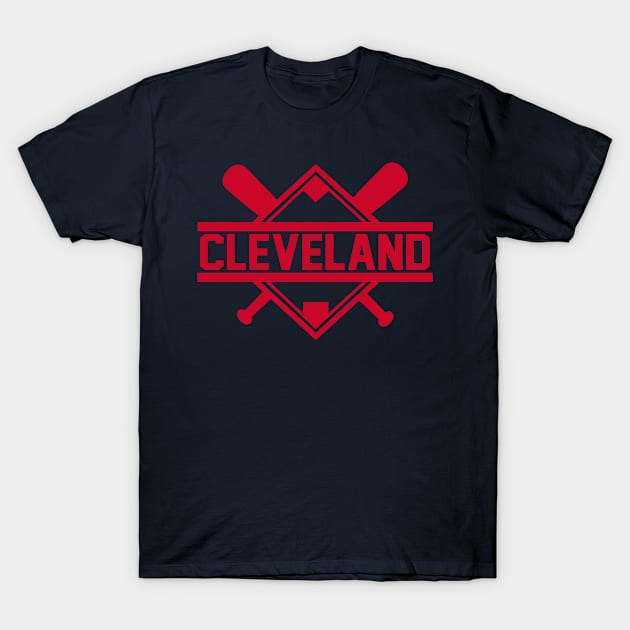 Cleveland Diamond T-Shirt by CasualGraphic